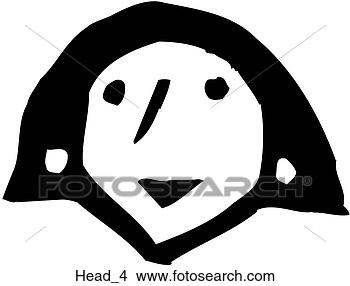 Clipart - head 4. fotosearch 
- search clipart, 
illustration, 
drawings and vector 
eps graphics images
