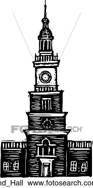 Clipart - independence hall. 
fotosearch - search 
clipart, illustration, 
drawings and vector 
eps graphics images