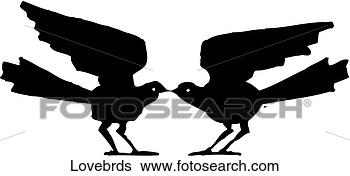 Clip Art - love birds. fotosearch 
- search clipart, 
illustration, 
drawings and vector 
eps graphics images