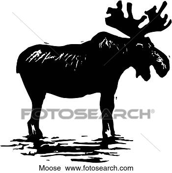 moose art re-creation