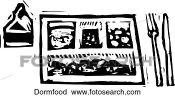 Clipart - dorm food. fotosearch 
- search clipart, 
illustration, 
drawings and vector 
eps graphics images