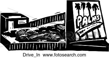 Clipart - drive-in. fotosearch 
- search clipart, 
illustration, 
drawings and vector 
eps graphics images