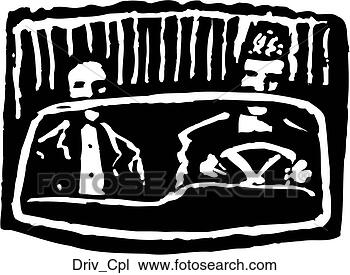 Clipart - driving couple. 
fotosearch - search 
clipart, illustration, 
drawings and vector 
eps graphics images