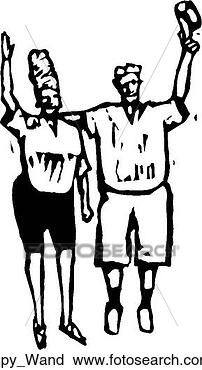Clipart - happy wanderers. 
fotosearch - search 
clipart, illustration, 
drawings and vector 
eps graphics images