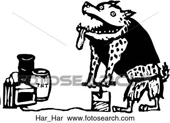 Clipart - har har. fotosearch 
- search clipart, 
illustration, 
drawings and vector 
eps graphics images