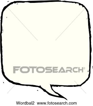 Clipart - word balloon 2. 
fotosearch - search 
clipart, illustration, 
drawings and vector 
eps graphics images