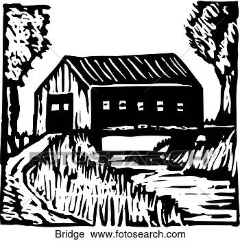 Clipart - covered bridge. 
fotosearch - search 
clipart, illustration, 
drawings and vector 
eps graphics images