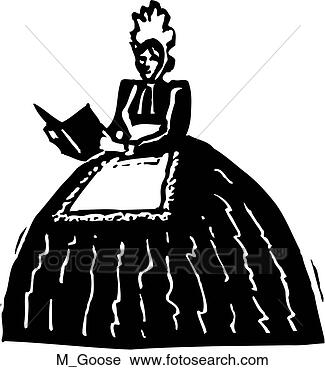 Clipart - mother goose. 
fotosearch - search 
clipart, illustration, 
drawings and vector 
eps graphics images