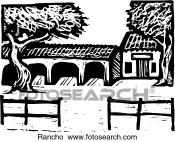 Clipart - rancho. fotosearch 
- search clipart, 
illustration, 
drawings and vector 
eps graphics images