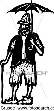 Clipart - robinson crusoe. 
fotosearch - search 
clipart, illustration, 
drawings and vector 
eps graphics images