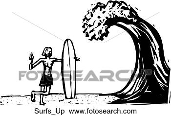 Clipart - surf's up. fotosearch 
- search clipart, 
illustration, 
drawings and vector 
eps graphics images