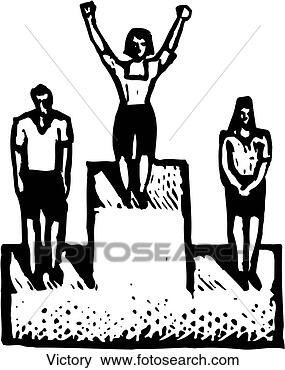 Clip Art - victory. fotosearch 
- search clipart, 
illustration, 
drawings and vector 
eps graphics images