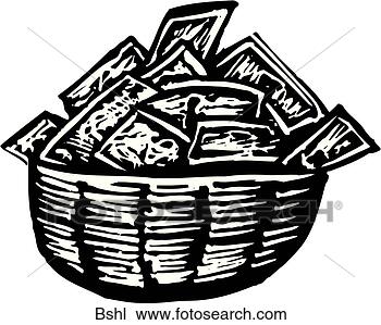 Clipart - bushel money. 
fotosearch - search 
clipart, illustration, 
drawings and vector 
eps graphics images