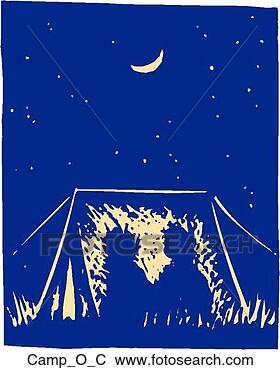 Clip Art - camp out. fotosearch 
- search clipart, 
illustration, 
drawings and vector 
eps graphics images