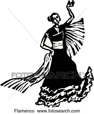 Clipart - flamenco. fotosearch 
- search clipart, 
illustration, 
drawings and vector 
eps graphics images