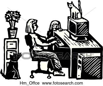 Clipart - home office. fotosearch 
- search clipart, 
illustration, 
drawings and vector 
eps graphics images