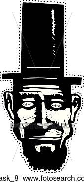Clip Art - máscara. fotosearch 
- busca de ilustrações 
clipeart e desenhos