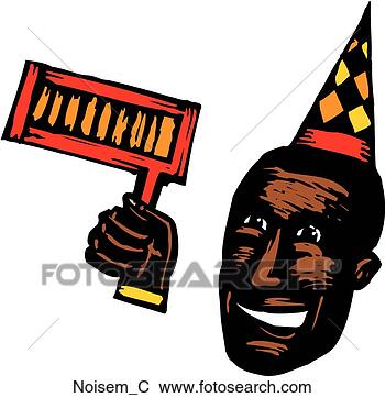 Clip Art - noisemaker. fotosearch 
- search clipart, 
illustration, 
drawings and vector 
eps graphics images