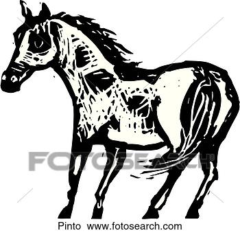 Clipart - pinto. fotosearch 
- search clipart, 
illustration, 
drawings and vector 
eps graphics images