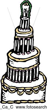 Clip Art - wed cake. fotosearch 
- search clipart, 
illustration, 
drawings and vector 
eps graphics images