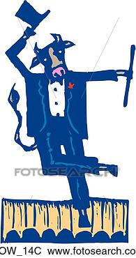 Clip Art - cow 14. fotosearch 
- search clipart, 
illustration, 
drawings and vector 
eps graphics images