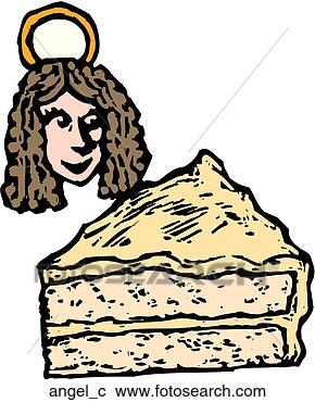 Clipart - angel food cake. 
fotosearch - search 
clipart, illustration, 
drawings and vector 
eps graphics images