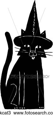 black cat clip art