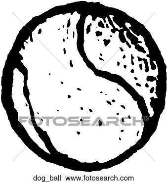 Clipart - dog ball. fotosearch 
- search clipart, 
illustration, 
drawings and vector 
eps graphics images