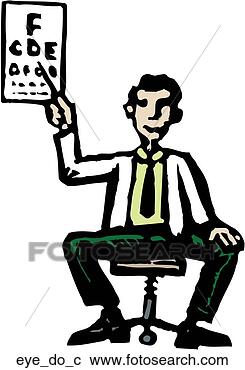 Clipart - eye doctor. fotosearch 
- search clipart, 
illustration, 
drawings and vector 
eps graphics images