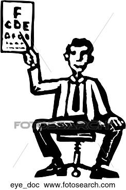 Clipart - eye doctor. fotosearch 
- search clipart, 
illustration, 
drawings and vector 
eps graphics images