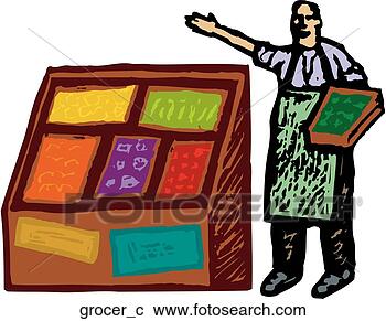 Clipart - grocer. fotosearch 
- search clipart, 
illustration, 
drawings and vector 
eps graphics images