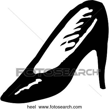 Clipart - high heel. fotosearch 
- search clipart, 
illustration, 
drawings and vector 
eps graphics images