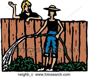 Clipart - neighbor. fotosearch 
- search clipart, 
illustration, 
drawings and vector 
eps graphics images