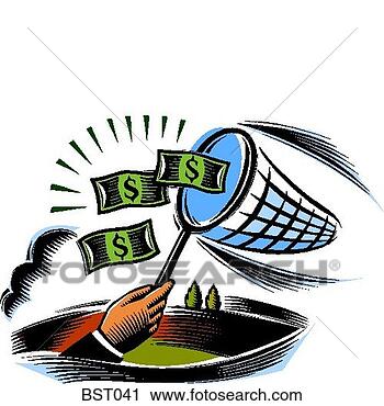 Clipart - pegando,  dinheiro, 
 borboleta,  rede. 
fotosearch - busca 
de ilustrações 
clipeart e desenhos