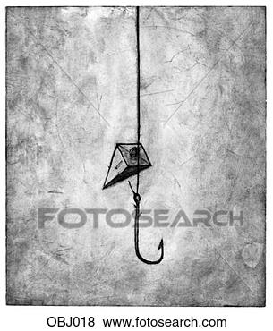 Stock Illustration - hook line & sinker. 
fotosearch - search 
clipart, illustration, 
drawings and vector 
eps graphics images
