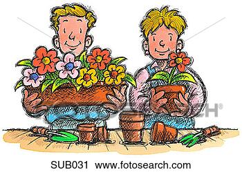 Clipart - gardening. fotosearch 
- search clipart, 
illustration, 
drawings and vector 
eps graphics images
