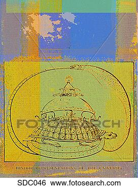 Stock Illustration - hindu view of 
the universe. 
fotosearch - search 
clipart, illustration, 
drawings and vector 
eps graphics images