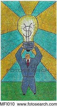 Stock Illustration - money-making idea. 
fotosearch - search 
clipart, illustration, 
drawings and vector 
eps graphics images
