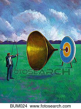 Stock Illustration - man hitting the 
mark. fotosearch 
- search clipart, 
illustration, 
drawings and vector 
eps graphics images