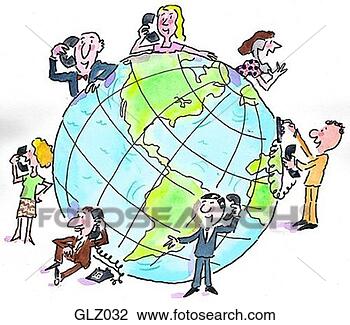 Clip Art - global communication. 
fotosearch - search 
clipart, illustration, 
drawings and vector 
eps graphics images