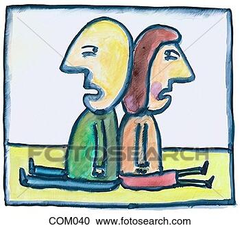 Stock Illustration - not speaking. 
fotosearch - search 
clipart, illustration, 
drawings and vector 
eps graphics images