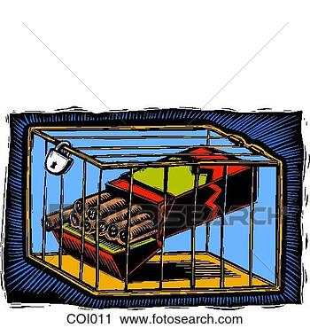 Clipart - cigarettes locked 
away. fotosearch 
- search clipart, 
illustration, 
drawings and vector 
eps graphics images