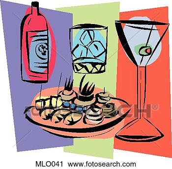 Clipart - cocktail party. 
fotosearch - search 
clipart, illustration, 
drawings and vector 
eps graphics images