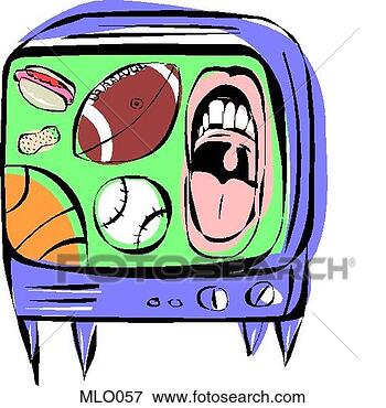 Stock Illustration - television with 
images. fotosearch 
- search clipart, 
illustration, 
drawings and vector 
eps graphics images