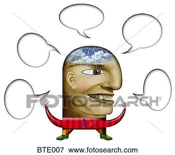 Stock Illustration - man speaking without 
words. fotosearch 
- search clipart, 
illustration, 
drawings and vector 
eps graphics images