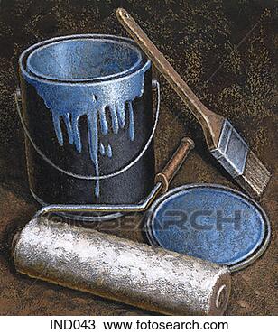 Drawing - paint & brush. 
fotosearch - search 
clipart, illustration, 
drawings and vector 
eps graphics images