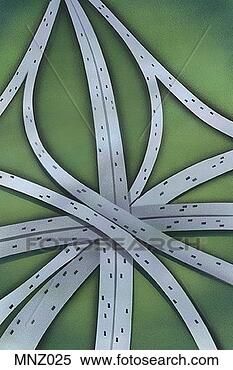 Stock Illustration - aerial view of 
highway. fotosearch 
- search clipart, 
illustration, 
drawings and vector 
eps graphics images