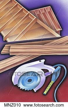 Stock Illustration - lumber, circular 
saw & tape measure. 
fotosearch - search 
clipart, illustration, 
drawings and vector 
eps graphics images