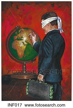 Stock Illustration - blindly investing 
overseas. fotosearch 
- search clipart, 
illustration, 
drawings and vector 
eps graphics images
