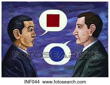 Stock Illustration - language barrier 
between executives. 
fotosearch - search 
clipart, illustration, 
drawings and vector 
eps graphics images